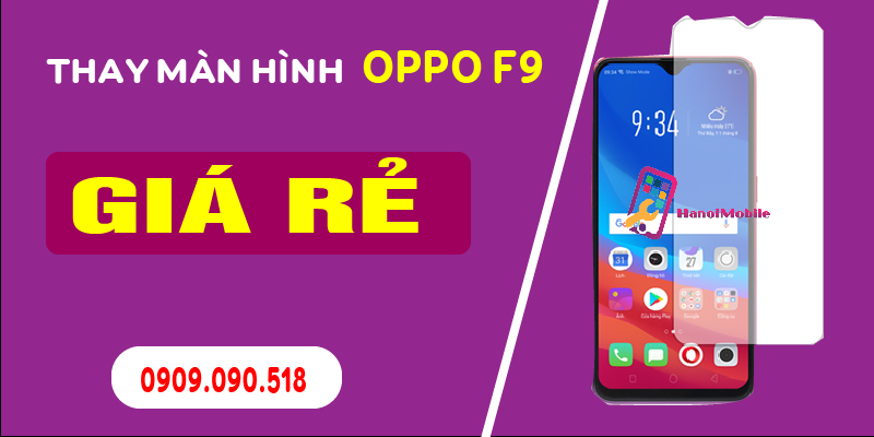 thay màn hình oppo f9